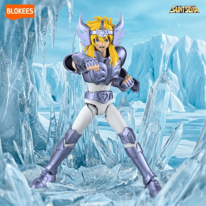 Cygnus Hyoga Saint Seiya Champion Class Blokees