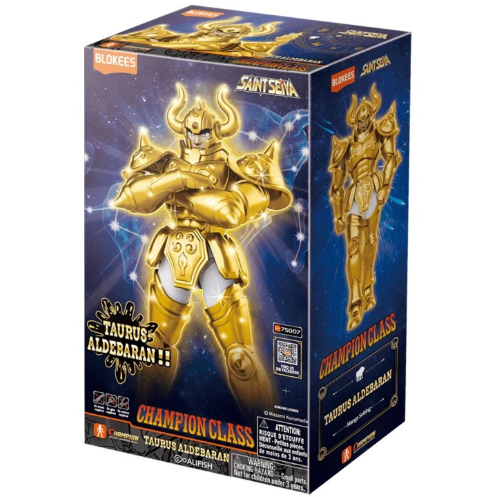 Taurus Aldebaran Saint Seiya Champion Class Blokees