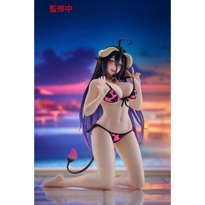Albedo Cow-Print Swimsuit Overlord Desktop Cute Figure