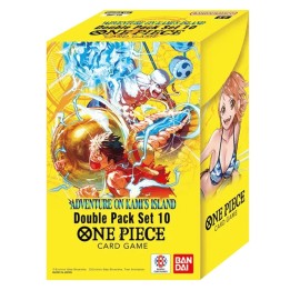 Double Pack Set 10 Adventure On Kamis Island One Piece Card Game OP15 (English)