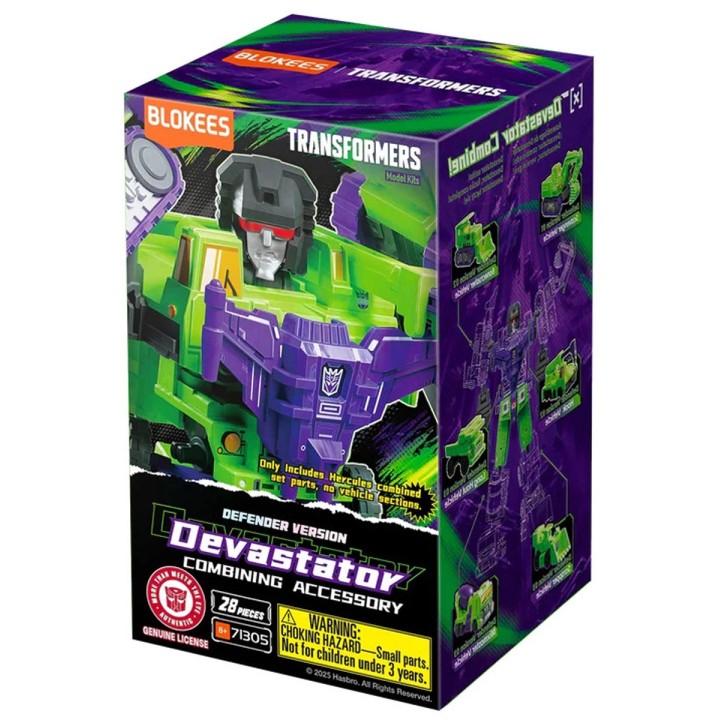 Devastator Combining Accessory Defender Version Blokees