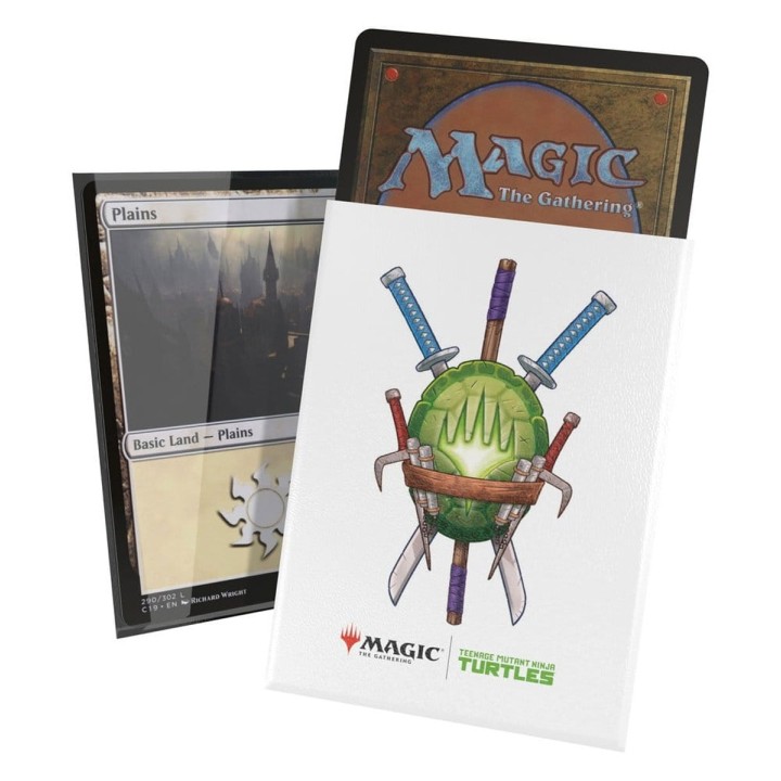 Art Sleeves Turtle Planeswalker Symbol Magic The Gathering Teenage Mutant Ninja Turtles Ultimate Guard