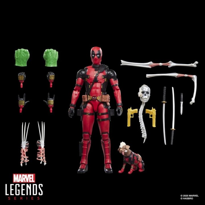 Dogpool and Deadpool Deadpool and Wolverine Marvel Legends Series