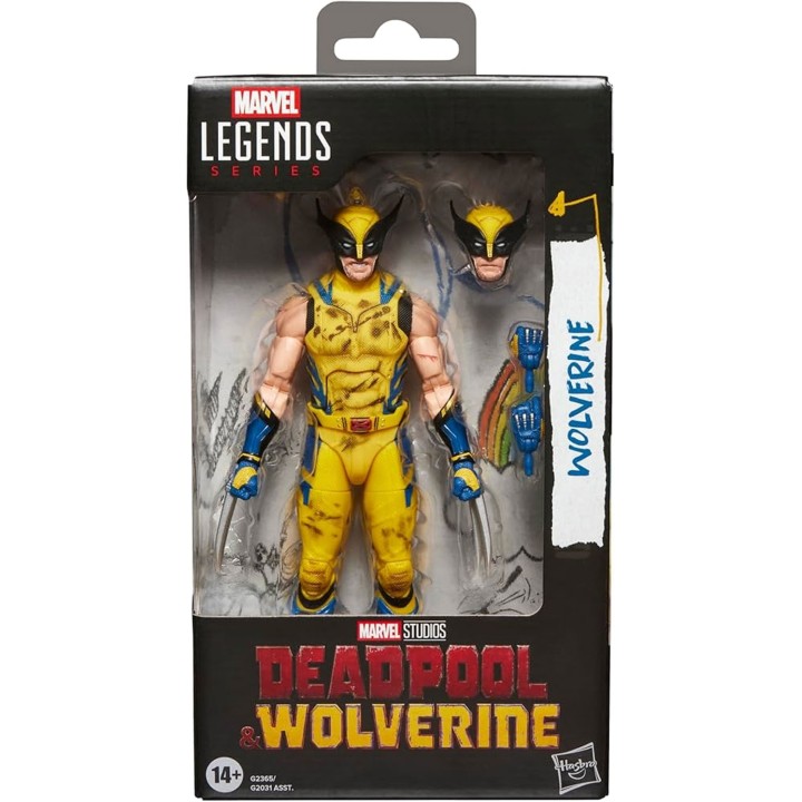 Wolverine Deadpool and Wolverine Marvel Legends Series