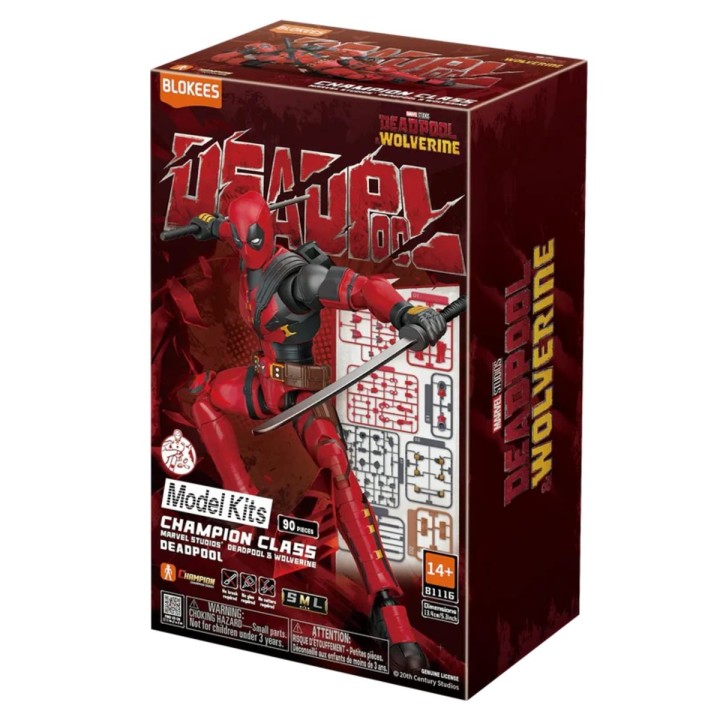 Deadpool Deadpool Wolverine Blokees