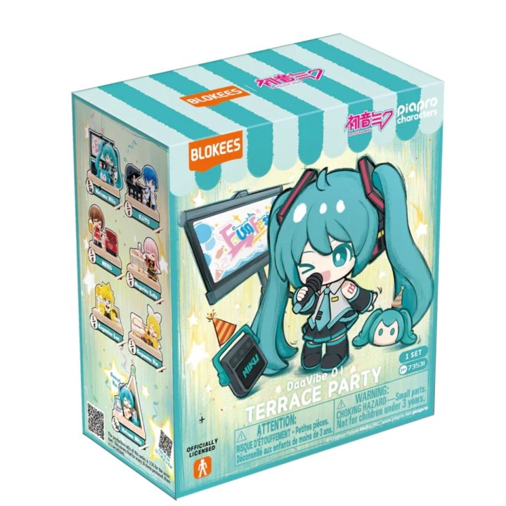 Hatsune Miku DaaVibe 01 Terrace Party Blokees