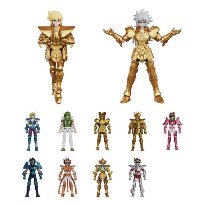 Caja Saint Seiya Galaxy Version 04 Gold Zodiac Blokees