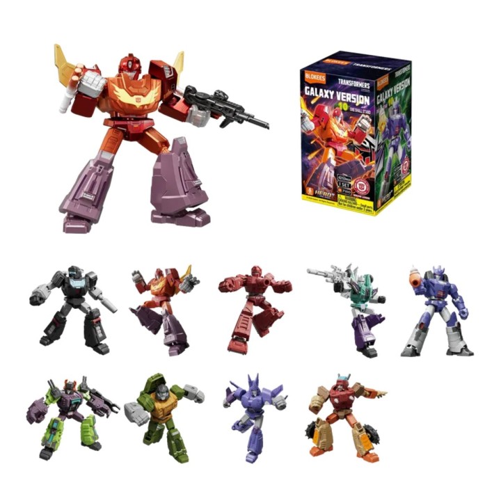 Caja Transformers Galaxy Version 10 One Shall Stand Blokees