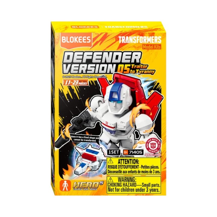Transformers Traitor to Tyranny Defender Version 05 Blokees
