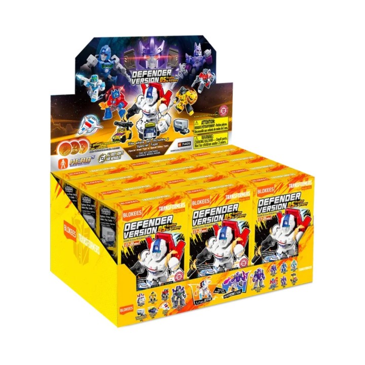 Caja Transformers Traitor to Tyranny Defender Version 05 Blokees