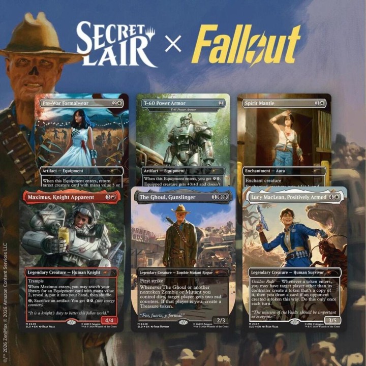Fallout Secret Lair Magic The Gathering