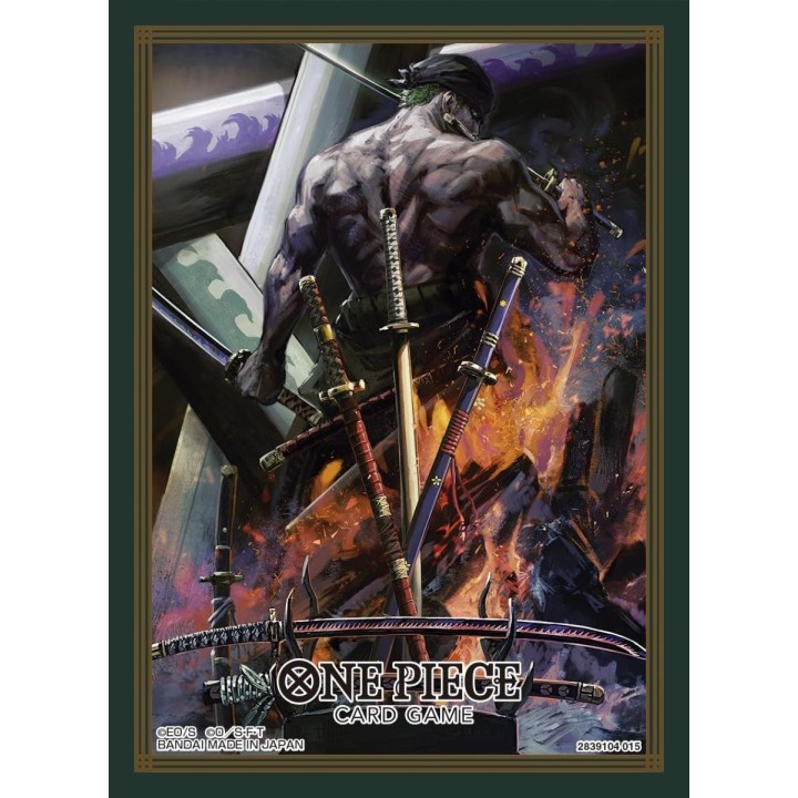 Roronoa Zoro Sleeves (70) One Piece Card Game
