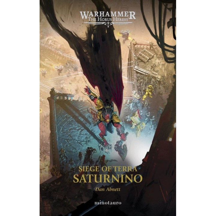 Dorn se enfrenta a la caída de los muros del Palacio. Perturabo lidera el asalto. Sacrificios y el épico duelo entre primarcas.