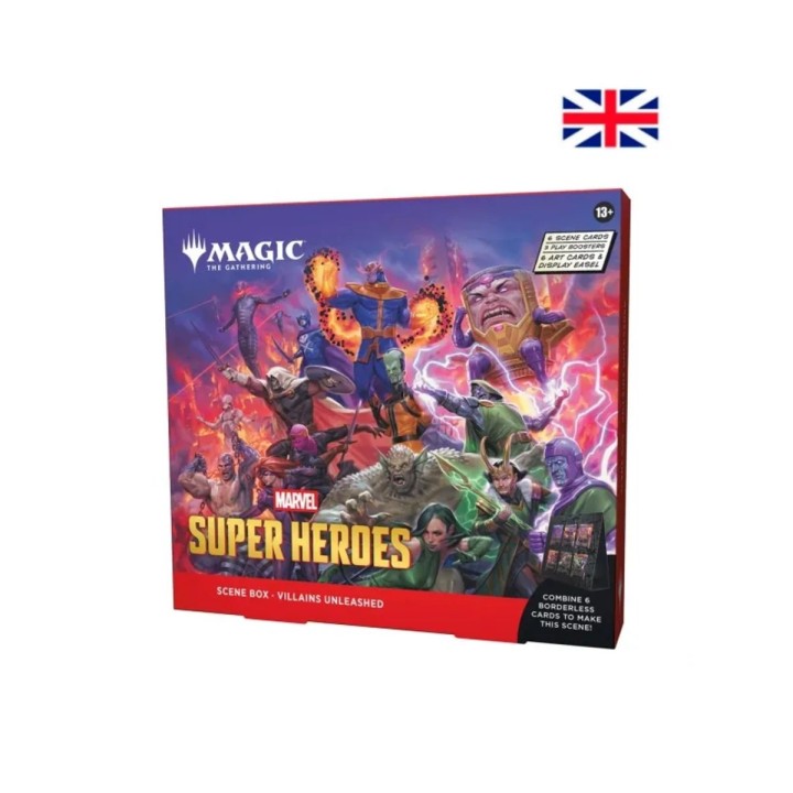Villains Unleashed Scene Box Marvel Super Heroes Magic The Gathering (English) - MTG MSH