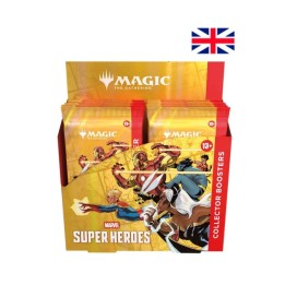 Collector Booster Box Marvel Super Heroes Magic The Gathering (English) - MTG MSH