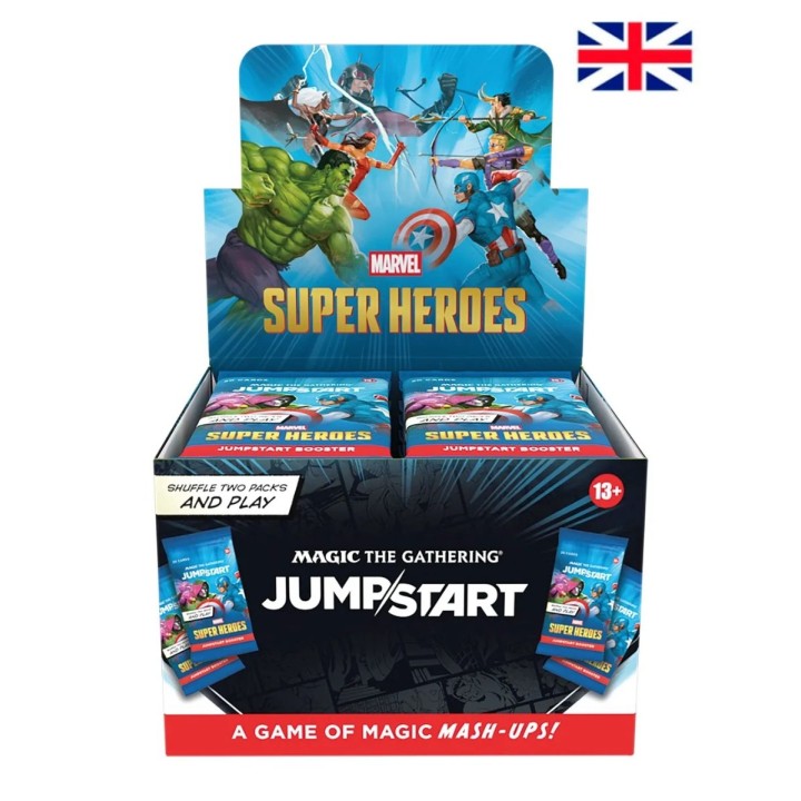 Jumpstart Booster Box Marvel Super Heroes Magic The Gathering (English) - MTG MSH