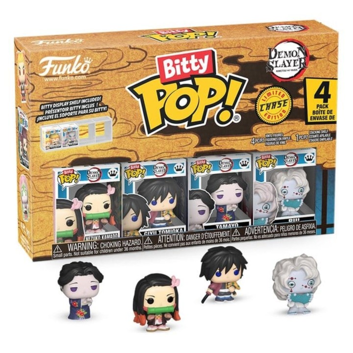 Bitty Pop 4 Pack Demon Slayer Kimetsu no Yaiba