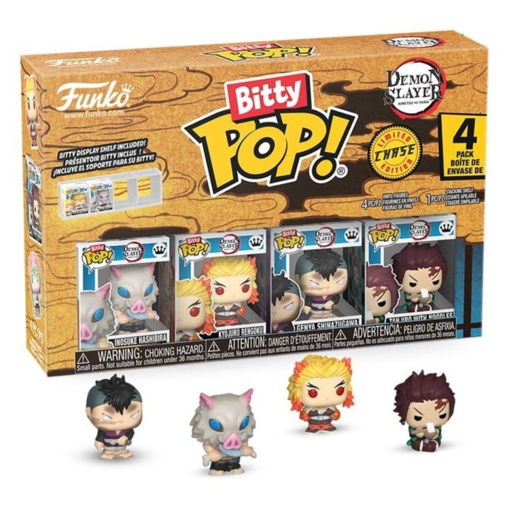 Bitty Pop 4 Pack Demon Slayer Kimetsu no Yaiba