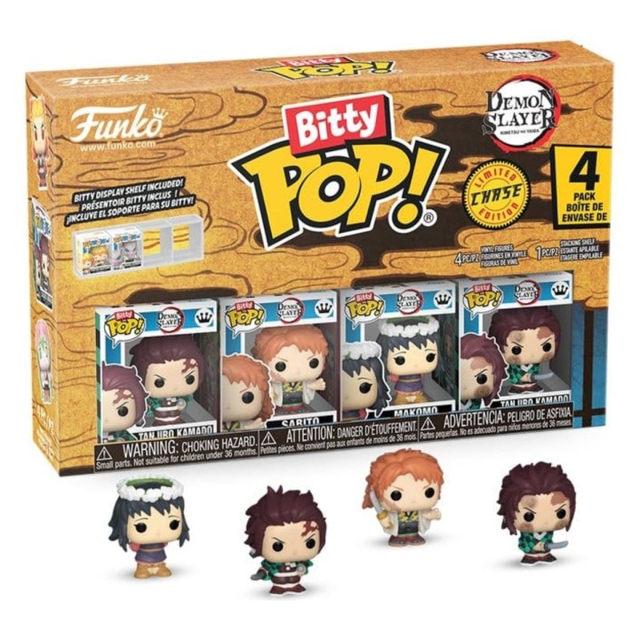 Bitty Pop 4 Pack Demon Slayer Kimetsu no Yaiba
