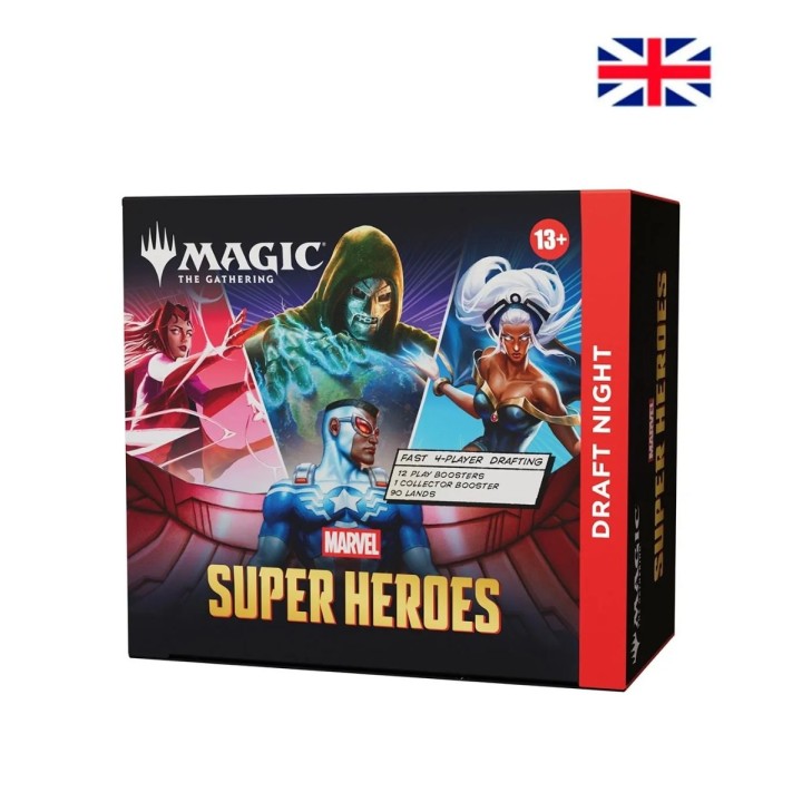 Draft Night Marvel Super Heroes Magic The Gathering (English) - MTG MSH