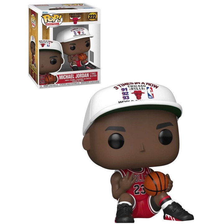 Funko Pop Michael Jordan 3 Times in a Row 222 Chicago Bulls