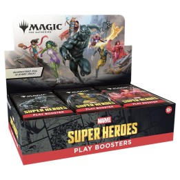 Play Booster Box Marvel Super Heroes Magic The Gathering (English) - MTG MSH