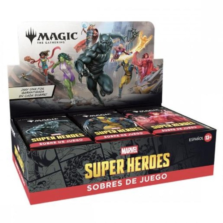 Caja de Sobres de Juego Marvel Super Heroes Magic The Gathering (Castellano) - MTG MSH