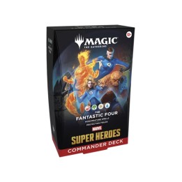 Fantastic Four Commander Deck Marvel Super Heroes Magic The Gathering (English) - MTG MSH