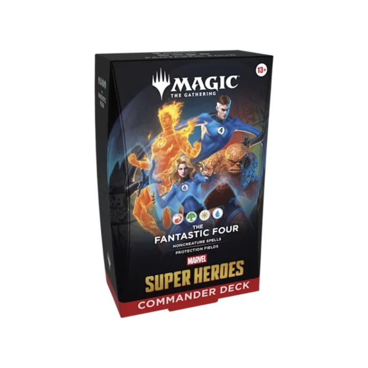 Fantastic Four Commander Deck Marvel Super Heroes Magic The Gathering (English) - MTG MSH