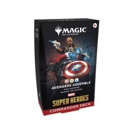 Avengers Assemble Commander Deck Marvel Super Heroes Magic The Gathering (English) - MTG MSH