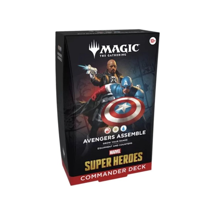 Avengers Assemble Commander Deck Marvel Super Heroes Magic The Gathering (English) - MTG MSH