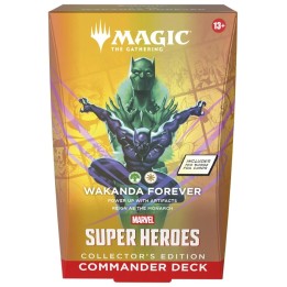 Wakanda Forever Commander Deck Collectors Edition Marvel Super Heroes Magic The Gathering (English) - MTG MSH