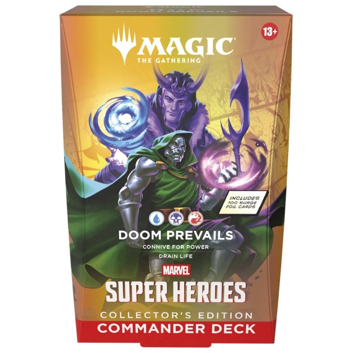 Doom Prevails Commander Deck Collectors Edition Marvel Super Heroes Magic The Gathering (English) - MTG MSH