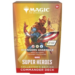 Avengers Assemble Commander Deck Collectors Edition Marvel Super Heroes Magic The Gathering (English) - MTG MSH
