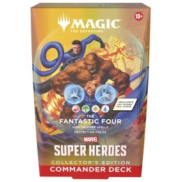 Fantastic Four Commander Deck Collectors Edition Marvel Super Heroes Magic The Gathering (English) - MTG MSH