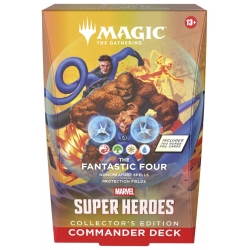 Fantastic Four Commander Deck Collectors Edition Marvel Super Heroes Magic The Gathering (English) - MTG MSH
