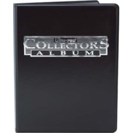 Portfolio 4 Pocket Black Collectors Album Ultra Pro