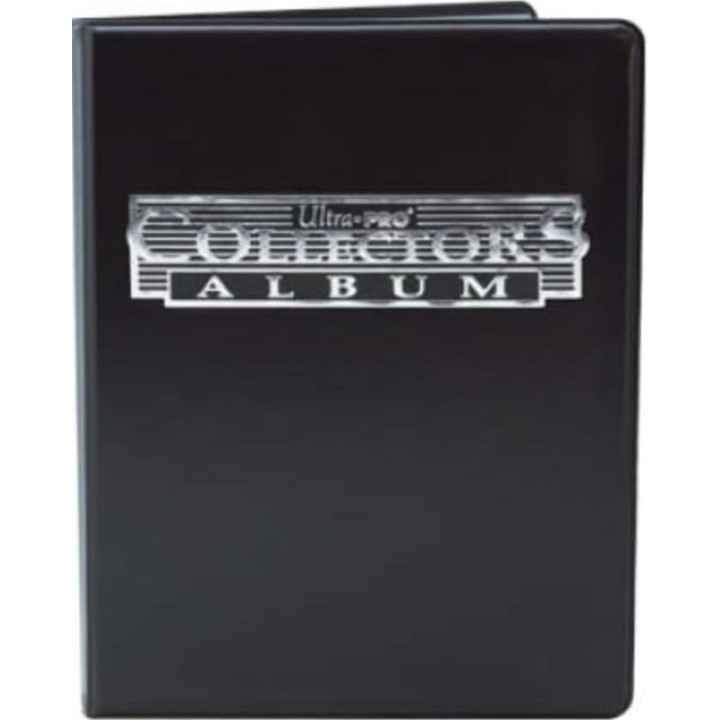 Portfolio 4 Pocket Black Collectors Album Ultra Pro