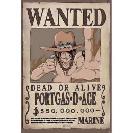 Portgas D Ace Se Busca Poster (91.5 x 61 cm)