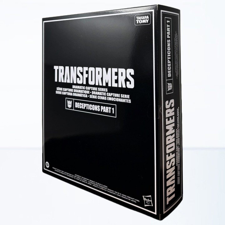 Decepticons Part 1 Dramatic Capture Series Transformers