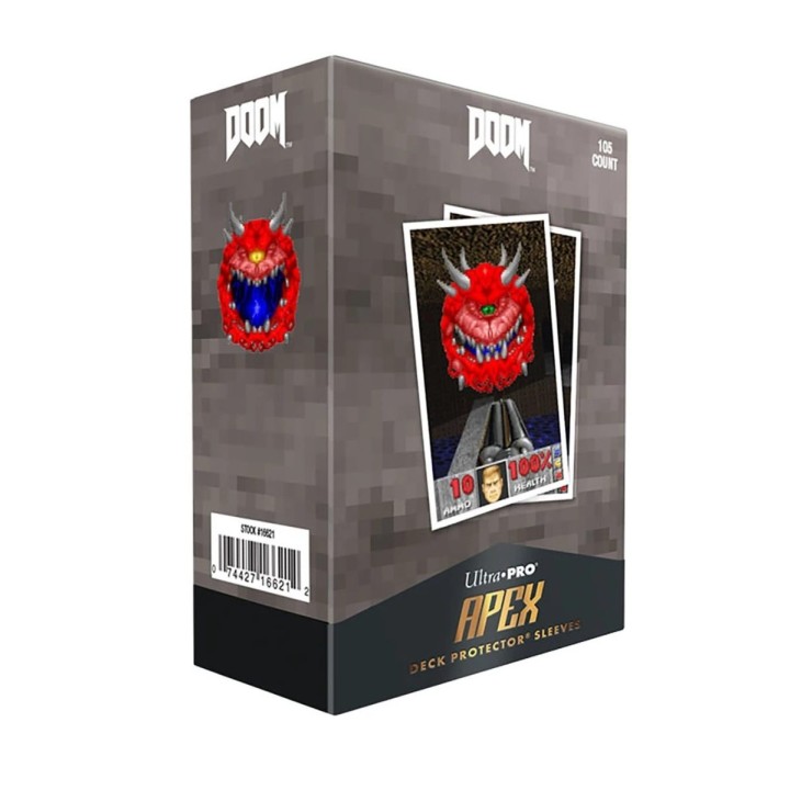 Cacodemon Doom Deck Protector Sleeves Apex Ultra Pro