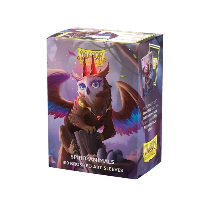 The Dracowlis The maker of Childrens Dreams Spirit Animals Brushed Art Sleeves Dragon Shield