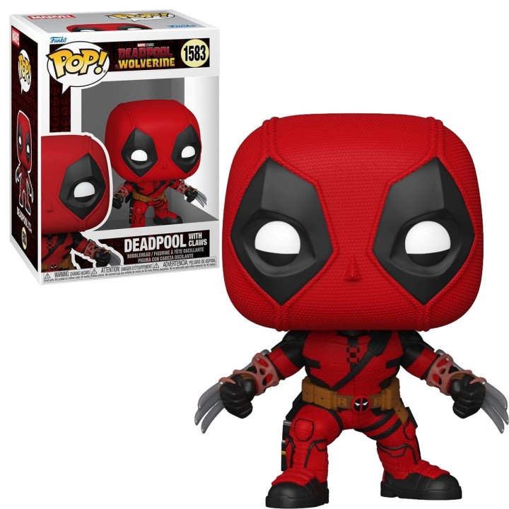 Funko Pop Deadpool with Claws 1583 Deadpool & Wolverine