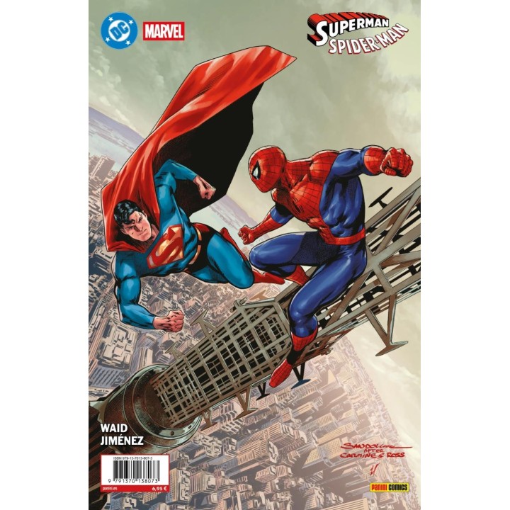 Superman Spiderman Portada Alternativa Rafa Sandoval