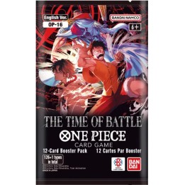 Booster Pack The Time Of Battle One Piece Card Game OP16 (English)