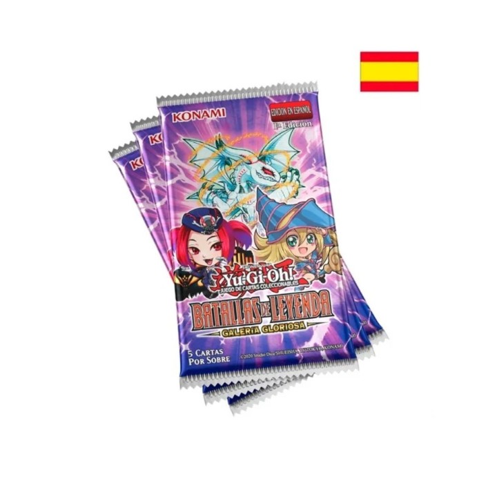 Sobres Batallas de Leyenda Galeria Gloriosa Yu Gi Oh! (Castellano)