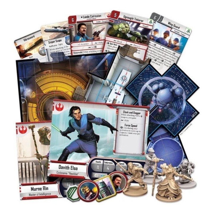 Star Wars Imperial Assault El Gambito de Bespin