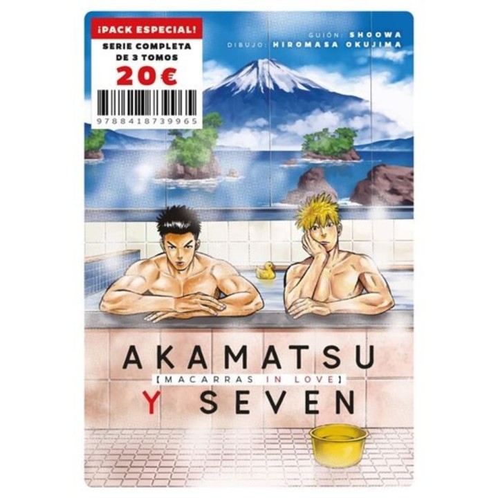 Pack Akamatsu y Seven Macarras in Love Serie Completa