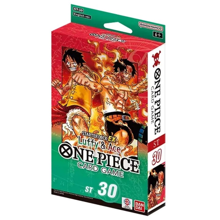 Luffy & Ace Starter Derck Ex One Piece Card Game TCG