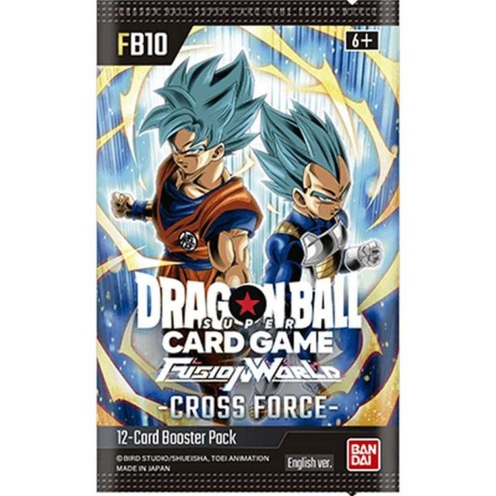 Booster Pack Dragon Ball Card Game Fusion World TCG